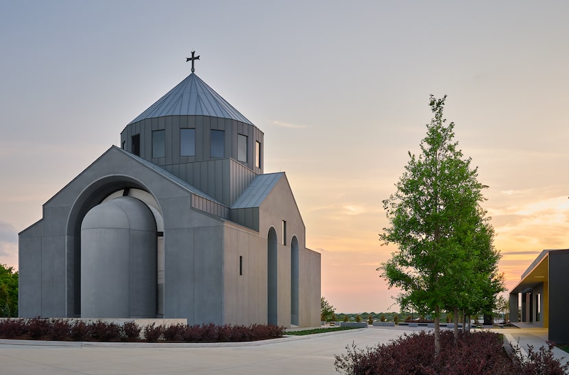 Apse view of Saint Sarkis Armenian Church, Carrollton. 