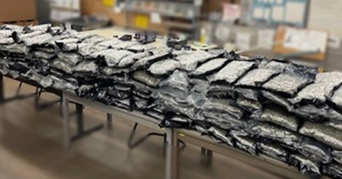 Dallas police seize nearly 400 pounds of marijuana at Oak Cliff storage facility