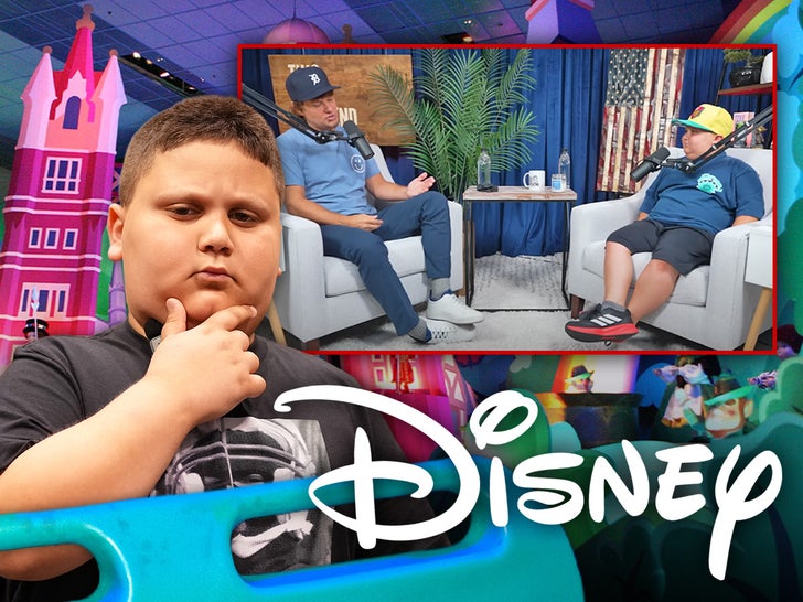 the rizzler disneyland theo von main getty composite 2