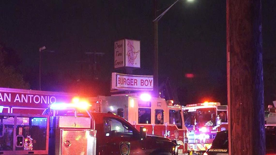 Burger Boy restaurant sustains moderate fire damage in north-side San Antonio