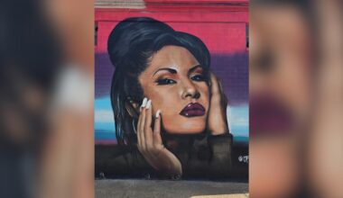 San Antonio artist paints Selena mural near downtown
