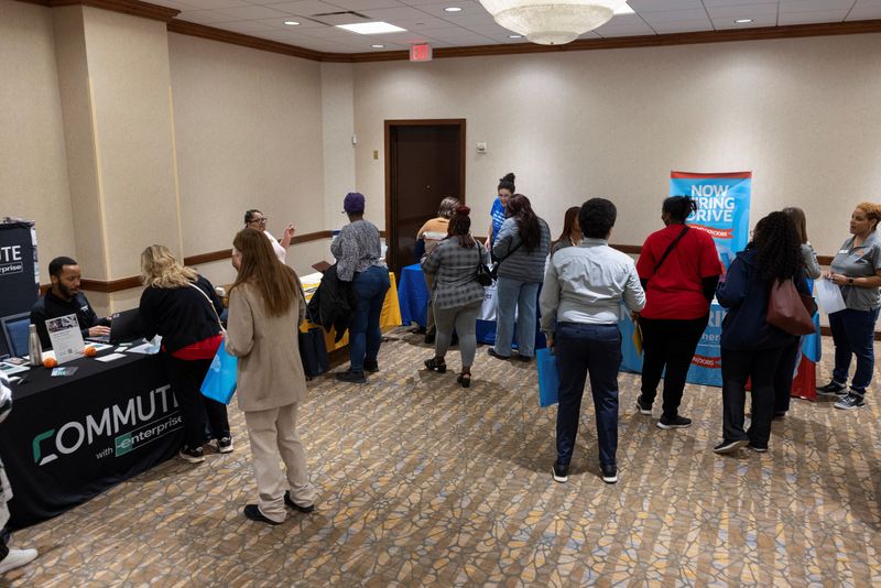 US jobless claims edge up; productivity improves in second quarter