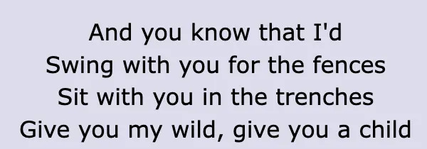   AZLyrics / Via azlyrics.com