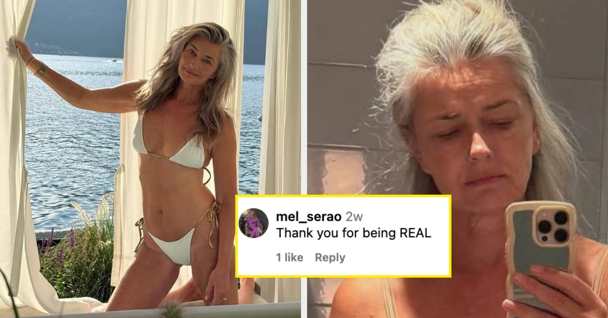 60-Year-Old Model's Real Body Photos Go Viral