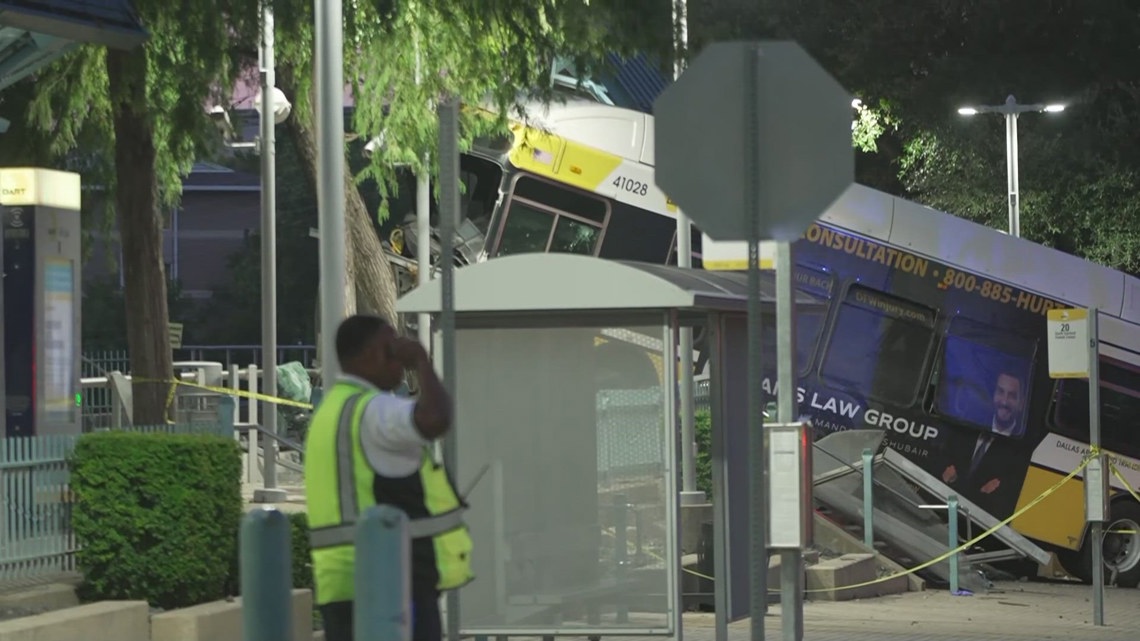 Dallas, Texas DART bus crash: Latest update from White Rock Station