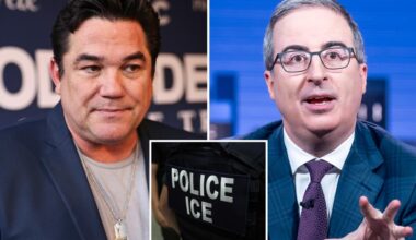 Dean Cain fires back after John Oliver insults, ICE criticism