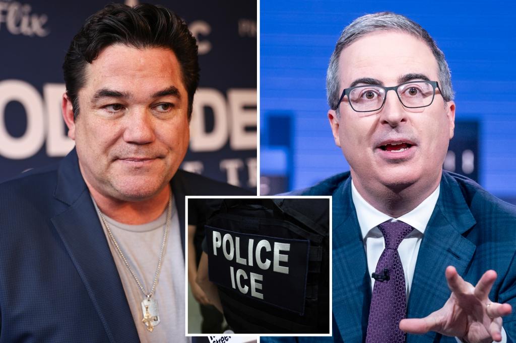Dean Cain fires back after John Oliver insults, ICE criticism
