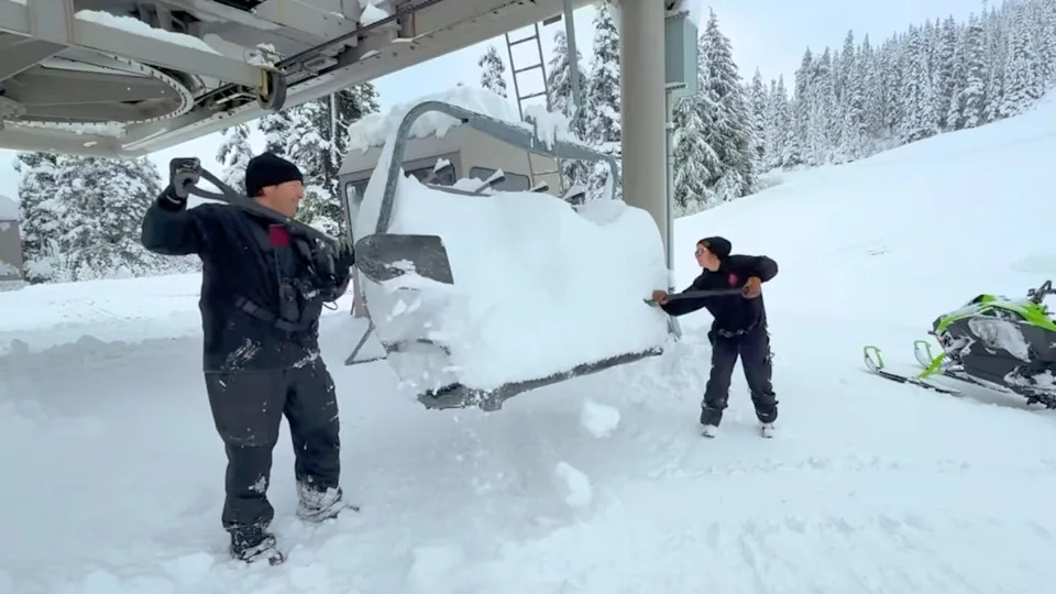 Mt. Baker Ski Area was slammed with deep snowfall in November of 2024. La Niña could deliver similar conditions this winter.<p>Courtesy Mt&period; Baker Ski Area</p>