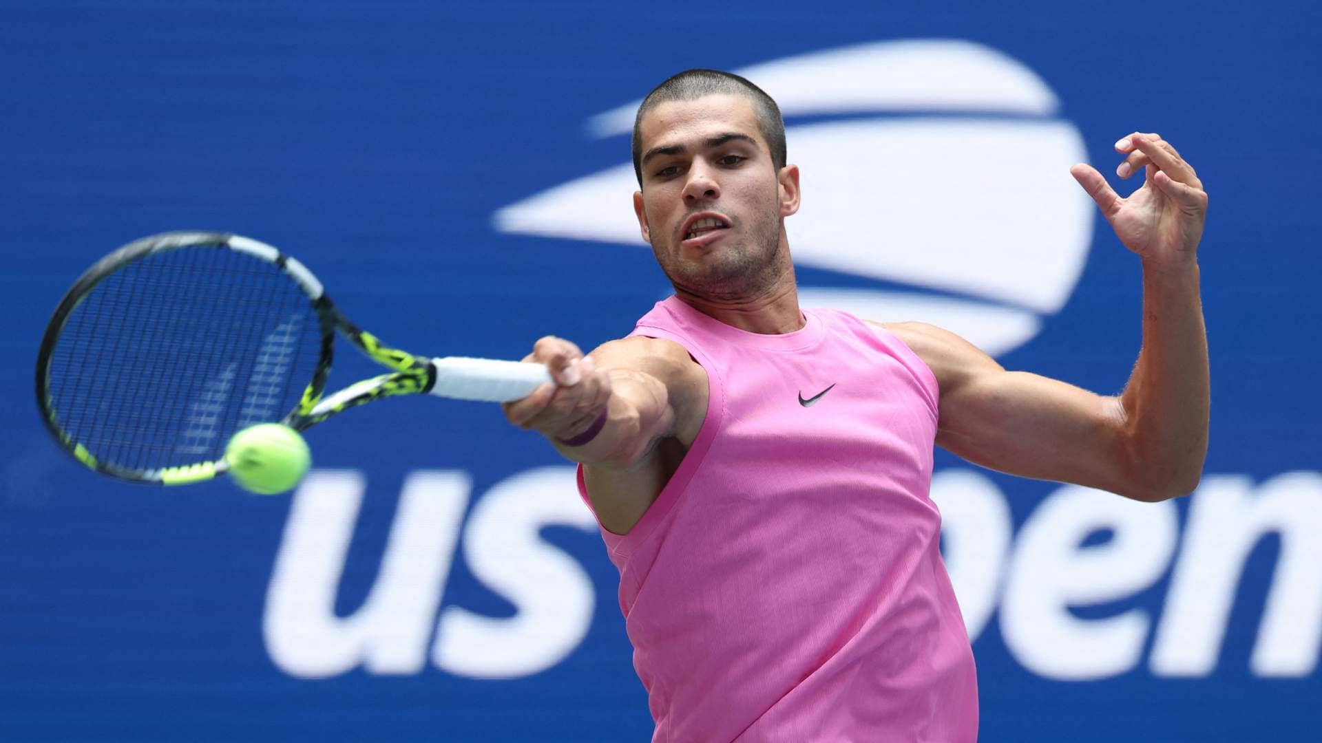 Carlos Alcaraz owns a Tour-leading 57 wins and six titles in 2025. 