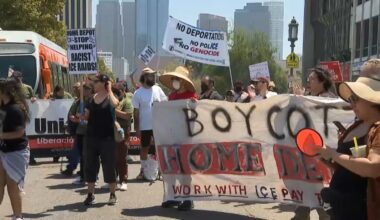 Protest held at MacArthur Park in opposition of immigration raids – NBC Los Angeles