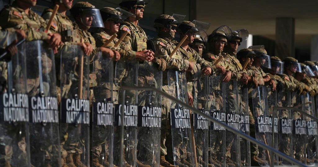 California says Trump's L.A. military deployment was illegal and caused "anxiety and fear"; Feds say president had authority