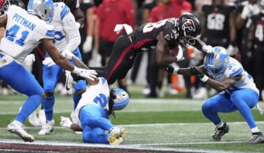 Detroit Lions player conscious after being taken off field in an ambulance during preseason game