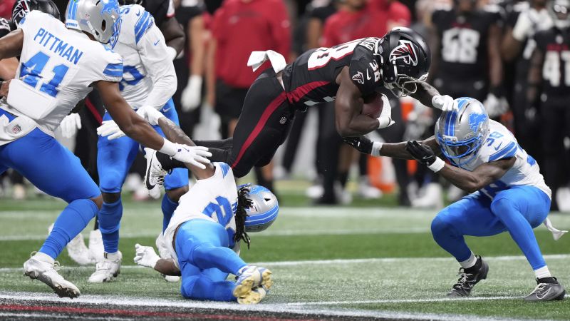 Detroit Lions player conscious after being taken off field in an ambulance during preseason game