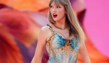 Taylor Swift joins Kelce brothers on "New Heights" podcast as she reveals upcoming album art