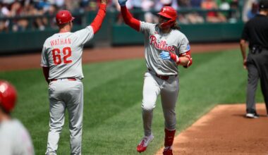 Alec Bohm homers in his return as the Philadelphia Phillies defeat the Washington Nationals, 11-9