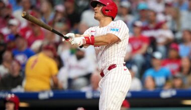 Philadelphia Phillies benefit a 3rd time on catcher's interference call, this one against Mariners