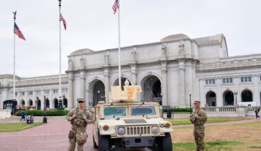 National Guard member ticketed for running a red light after crashing into car in D.C. during Trump's deployment