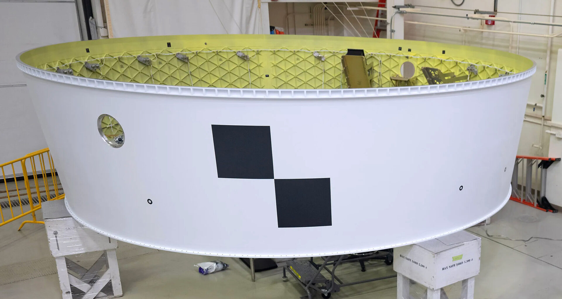 NASA Invites Media to View Artemis II Orion Stage Adapter at Marshall