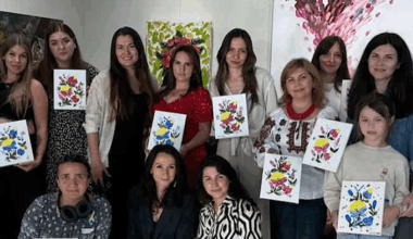 Ukrainian artist's Dallas exhibit blends beauty, resilience