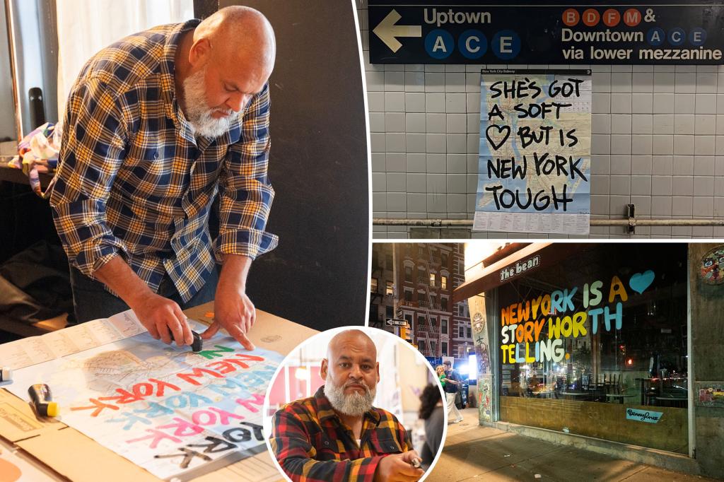 Meet the NYC artist turning Manhattan's streets into viral masterpieces: 'A lot of people know me now'