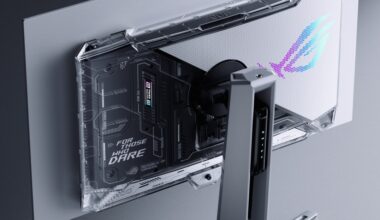Asus has the new world’s fastest OLED monitor at 720Hz, and it’s dripping with style