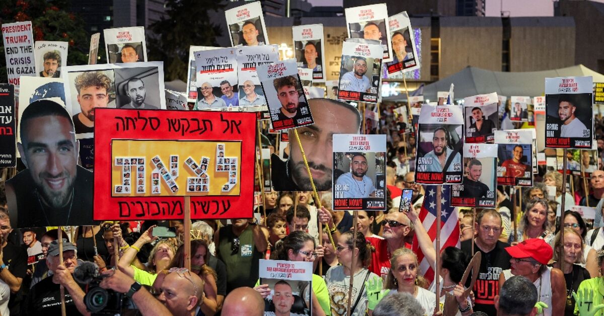 Thousands protest in Tel Aviv against Israeli govt move to expand Gaza war