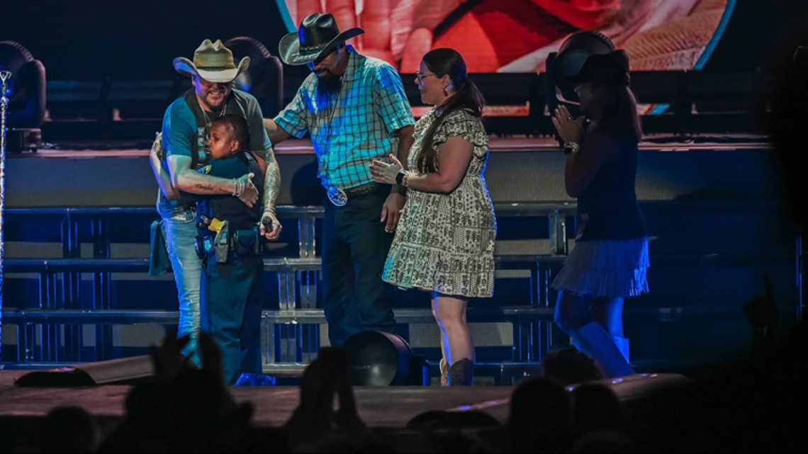 Who is DJ Daniel? Texas boy honored by Jason Aldean at Houston concert