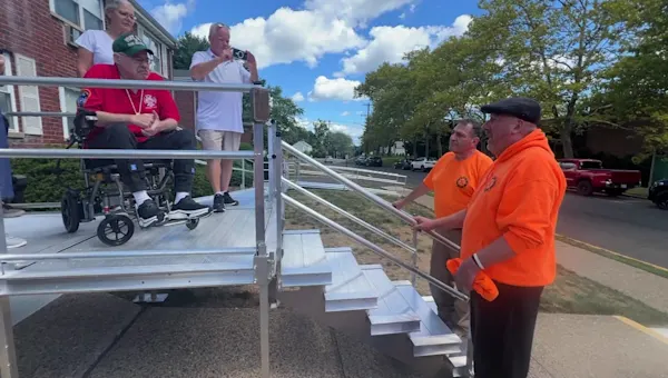 Retired NYC first responder with ALS gets wheelchair ramp after 4-month battle over project