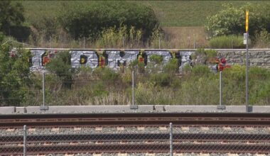 Residents frustrated over graffiti near Morena Boulevard