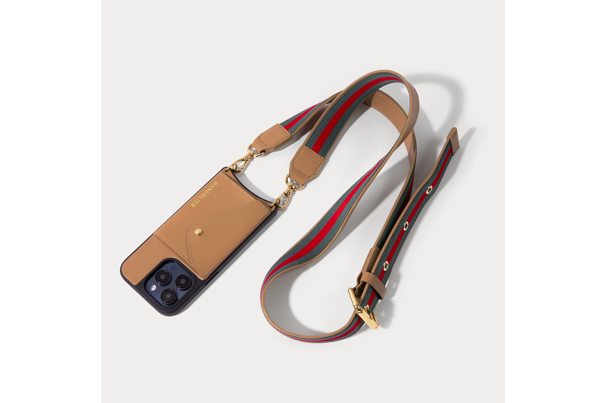 Bandolier crossbody phone case
