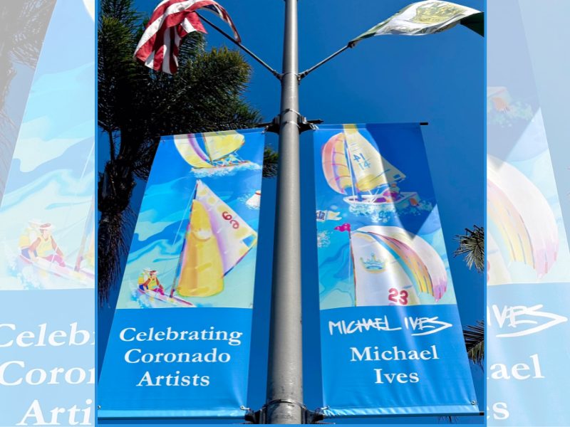 Orange Avenue Banners to Stay Flying with Discover Coronado Support