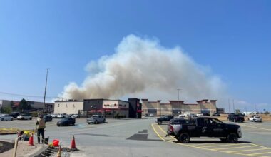 Halifax-area crews battling forest fire near Bayers Lake