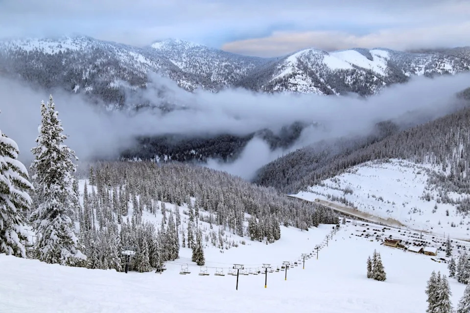 Lookout Pass Ski Area.<p>CSNafzger&sol;Shutterstock</p>