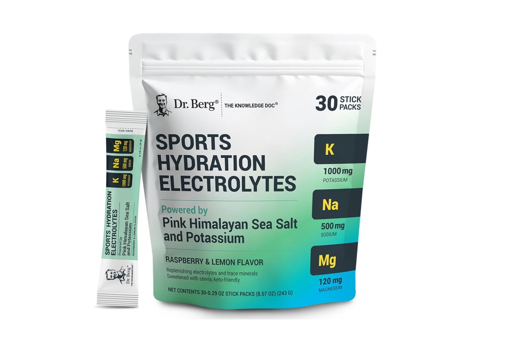 Dr. Berg electrolytes bag