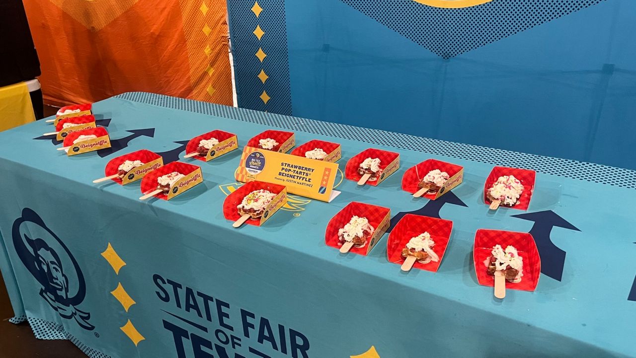 The 2024 Big Texas finalists appear in this image. (Spectrum News 1/Nicolette Perdomo)