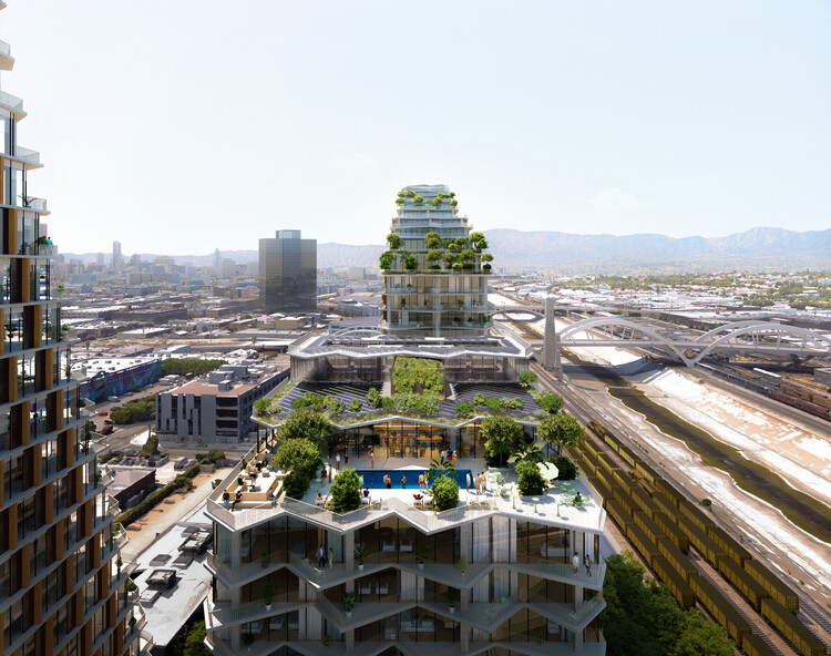 BIG’s Mesquit Street Mixed-Use Complex is Approved by Los Angeles City Council - Image 1 of 17