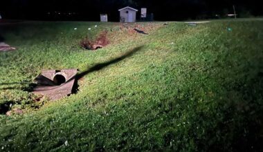 Boy dies after getting swept into drainage pipe