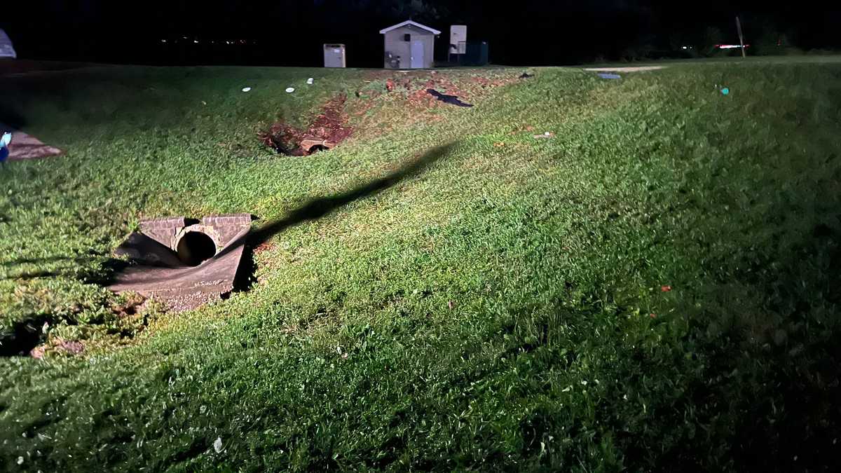 Boy dies after getting swept into drainage pipe