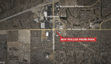 Buckeye boy pulled from pool during family gathering in critical condition