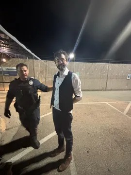 Man in custody near Dallas ICE facility after bomb threat.