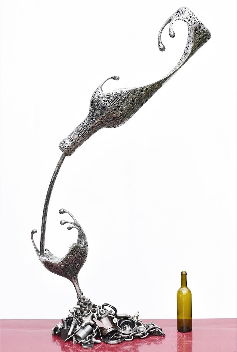 Scrap Metal Sculptures by Brian Mock