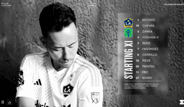 Starting XI: LA Galaxy vs Seattle Sounders FC | August 27, 2025