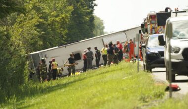 Buffalo-area bus crash
