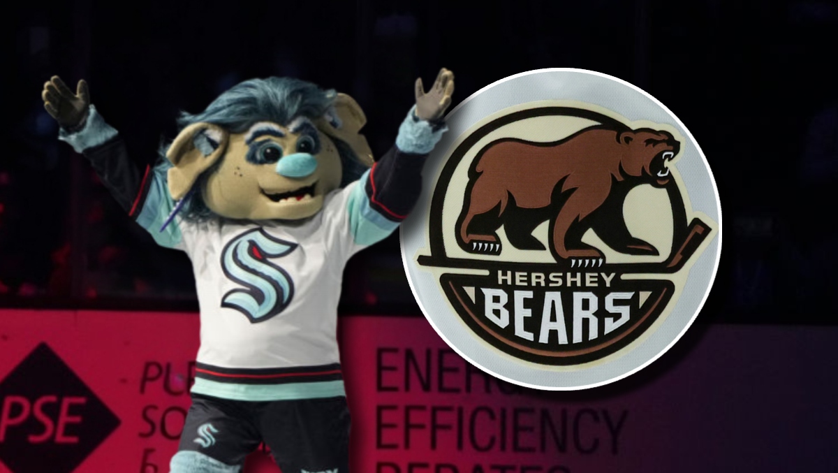 AHL’s Hershey Bears Masterfully Troll Seattle Kraken Mascot Over Bear Encounter
