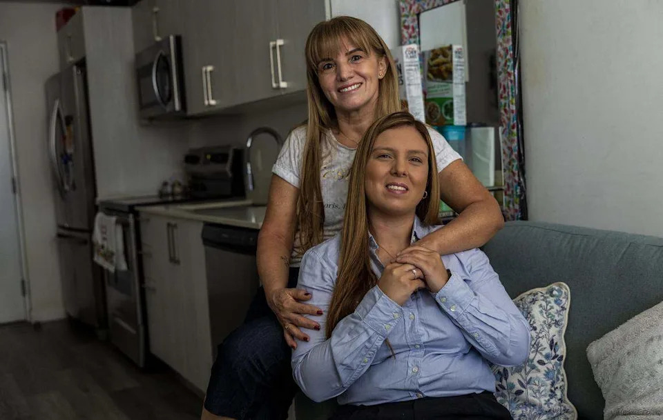 Magnolia Pérez,talks about her daughter Yesica López’s time inside a mental health crisis center in Miami in April 2022. Attorneys for López argue in a pending lawsuit that she was held against her will for nine days inside the facility.