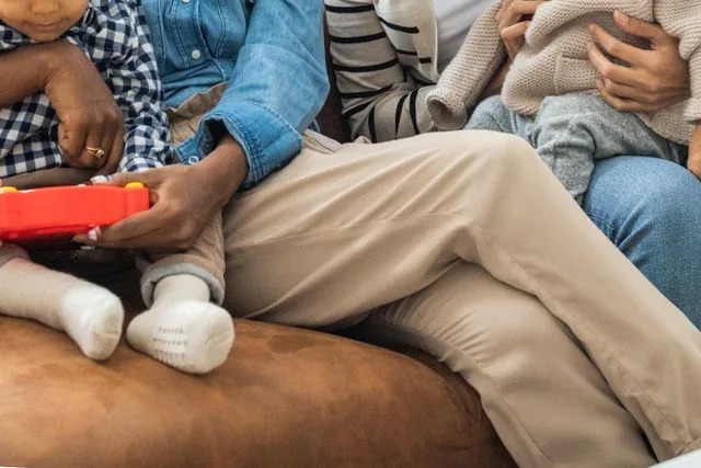 Getty Stock photo of two women with kids