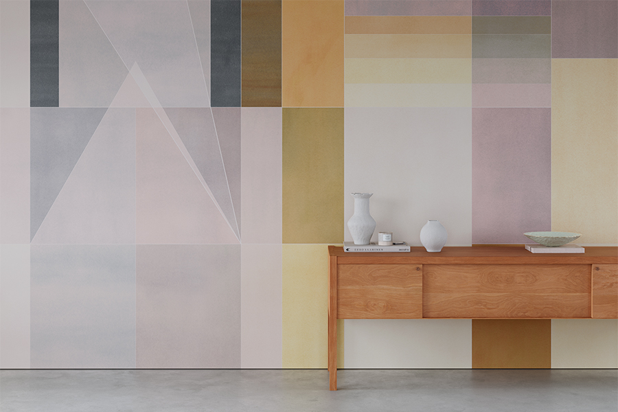 Evoke Dance wallcovering Calico Wallpaper