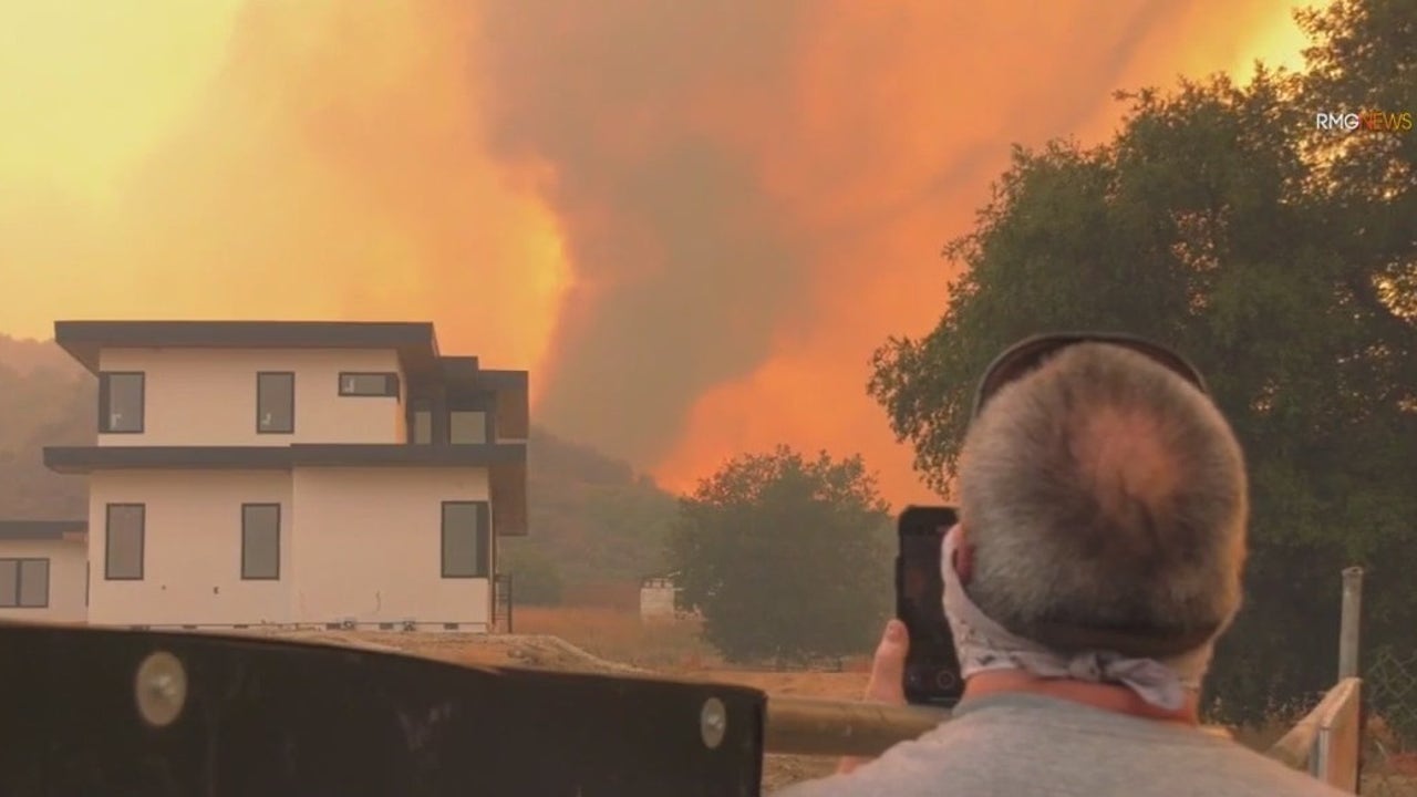 Canyon Fire: Evacuation orders downgraded in LA, Ventura counties