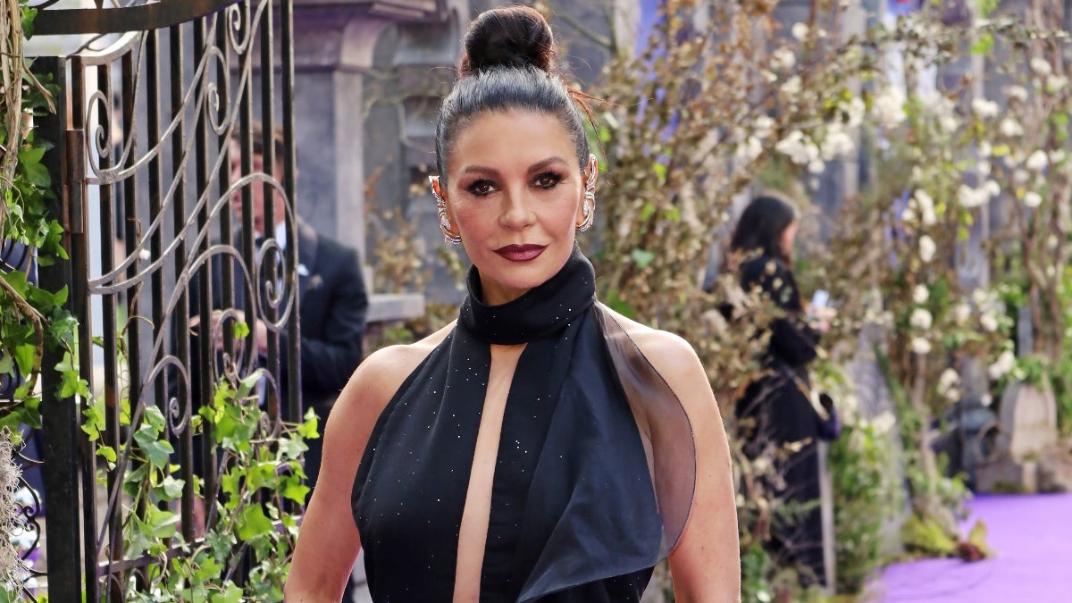 Catherine Zeta-Jones Says Husband Michael Douglas' So-Called Retirement Is 'Flexible': 'Never Say Never'