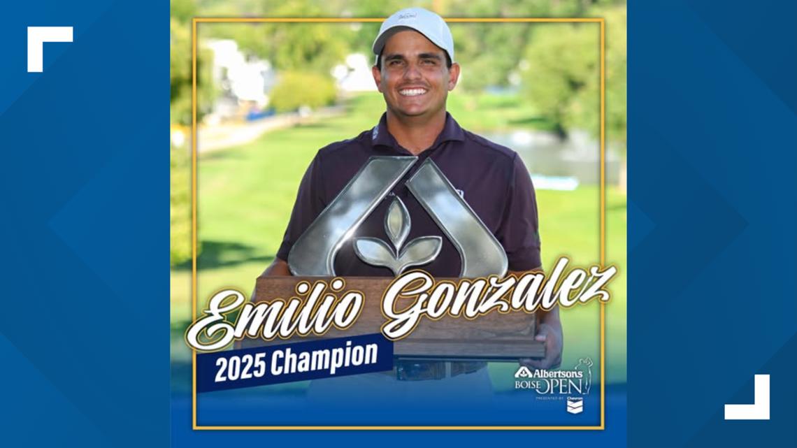Gonzalez claims victory in Albertsons Boise Open
